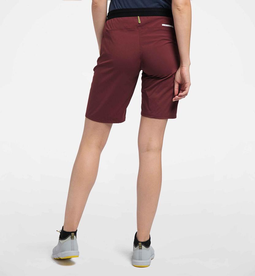 Haglöfs Womens L.I.M Fuse Shorts Red New Zealand 97345RJBF